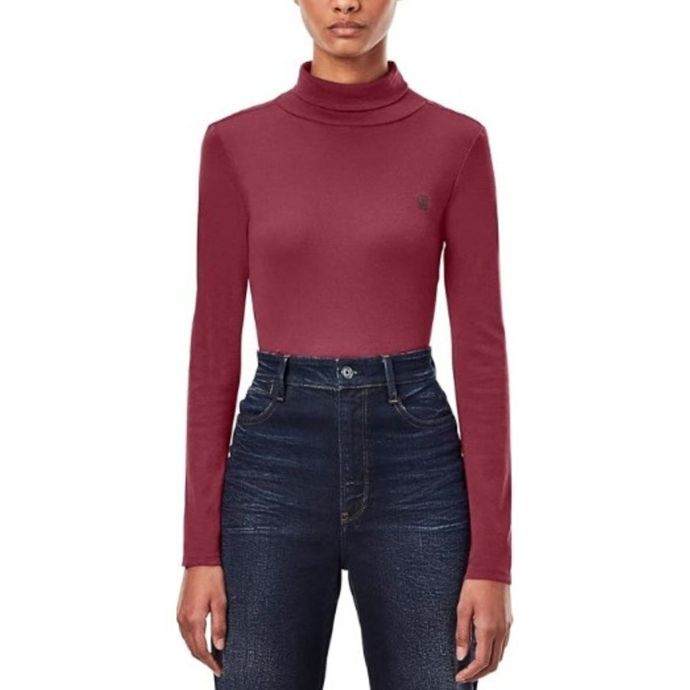 G-Star Raw Women's Xinva Slim Turtle Neck Top - M